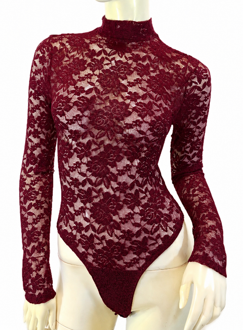 Open Back All Lace Bodysuit