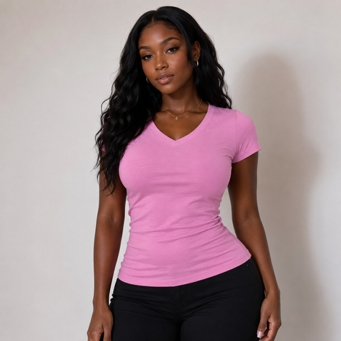 Ladies V-Neck Tee