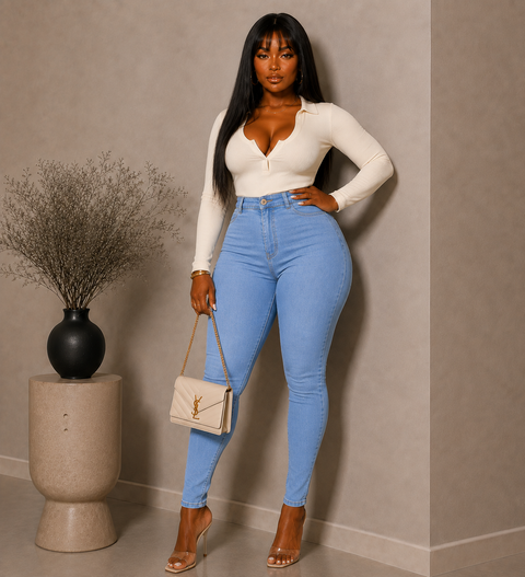 Solid Stretch Jean (Plus)