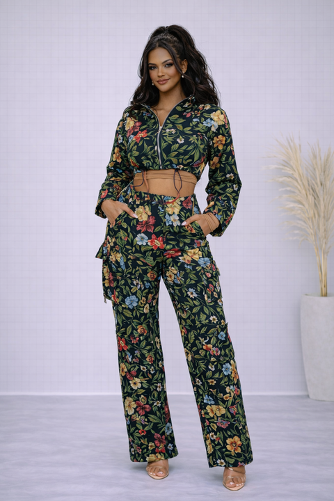 Tapestry Cargo Pants