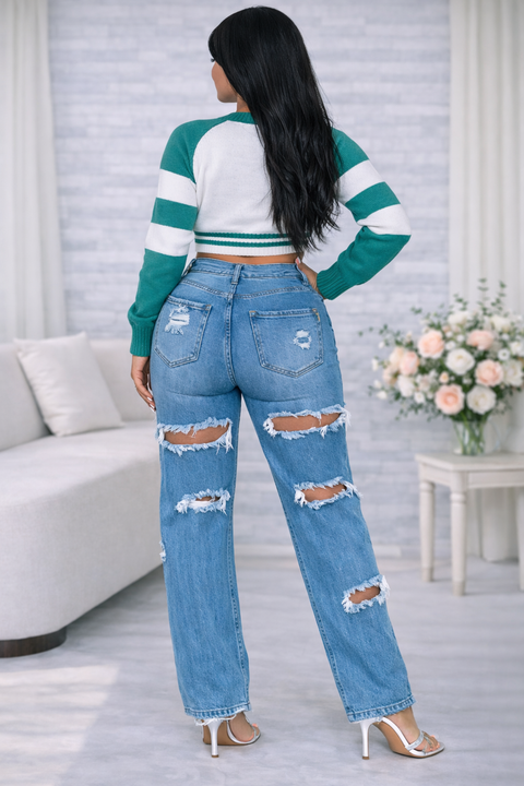 "28" Knit Crop Top