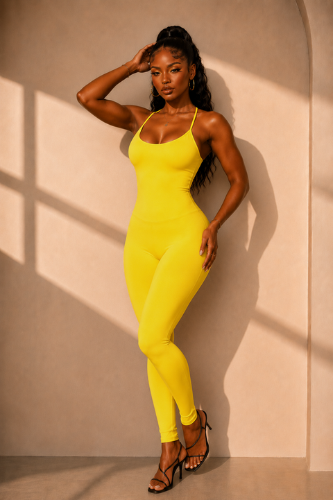 Solid Cami Jumpsuit