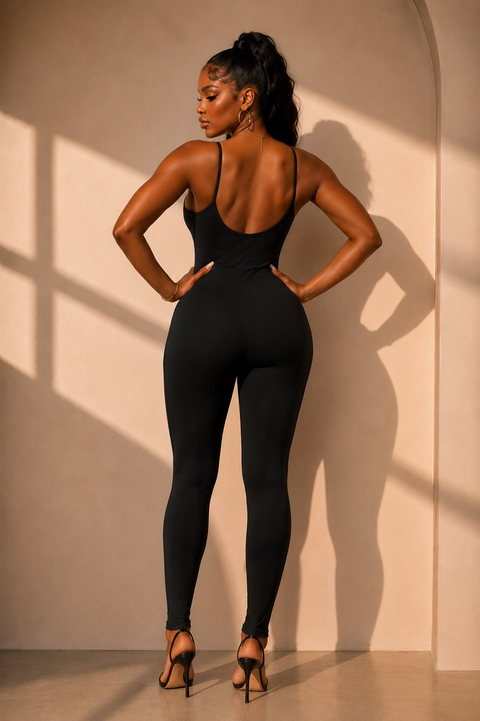 Solid Cami Jumpsuit