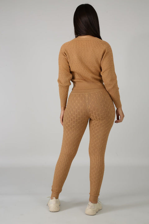 Knit Sweater & Leggings Set