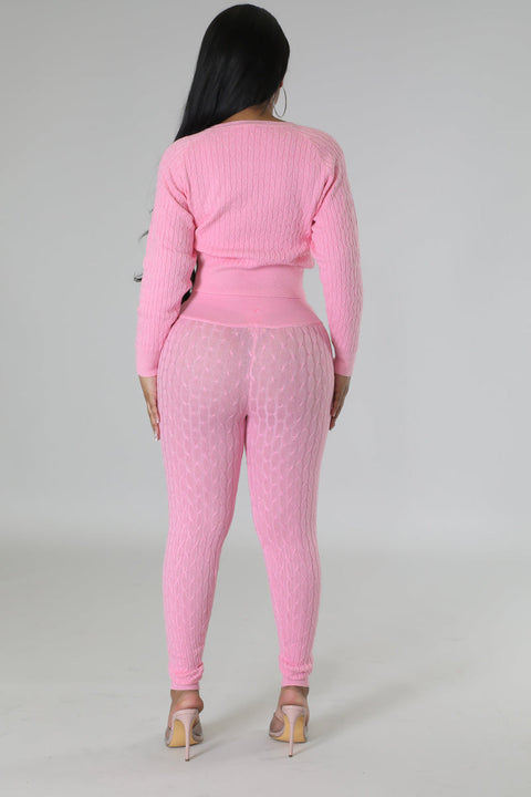 Knit Sweater & Leggings Set