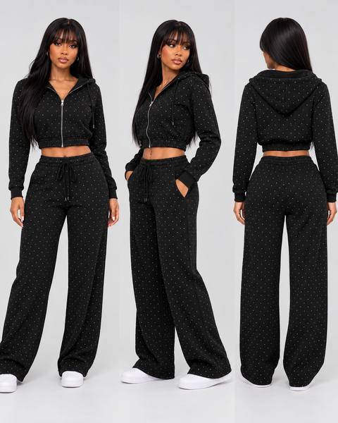 All Stone Fleece Hoodie & Pants Set