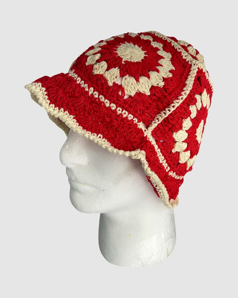 Knit Crochet Hat
