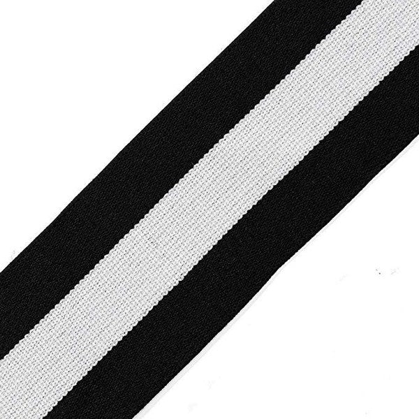 Elastic Stripe Side Skorts