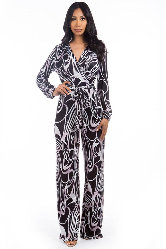 Multi Print Jumpsuit