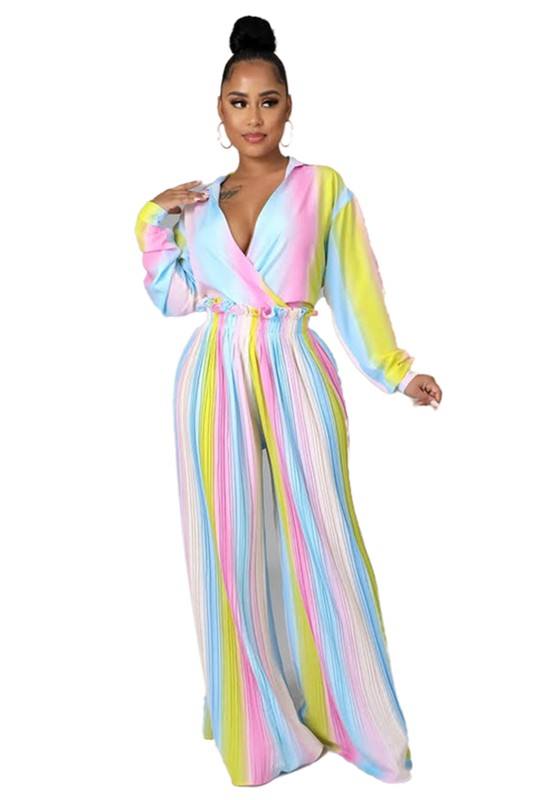 Multi Color Stylish Jumpsuit