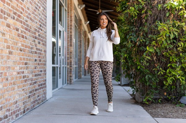 The Bianca Leopard Bat Leggings