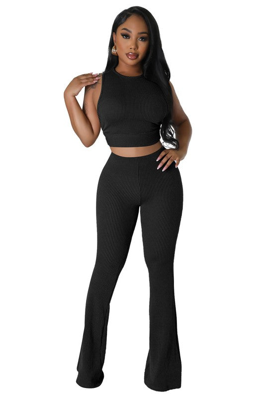 Fashion Women Two Piece Pants Set (Small - 2XL)