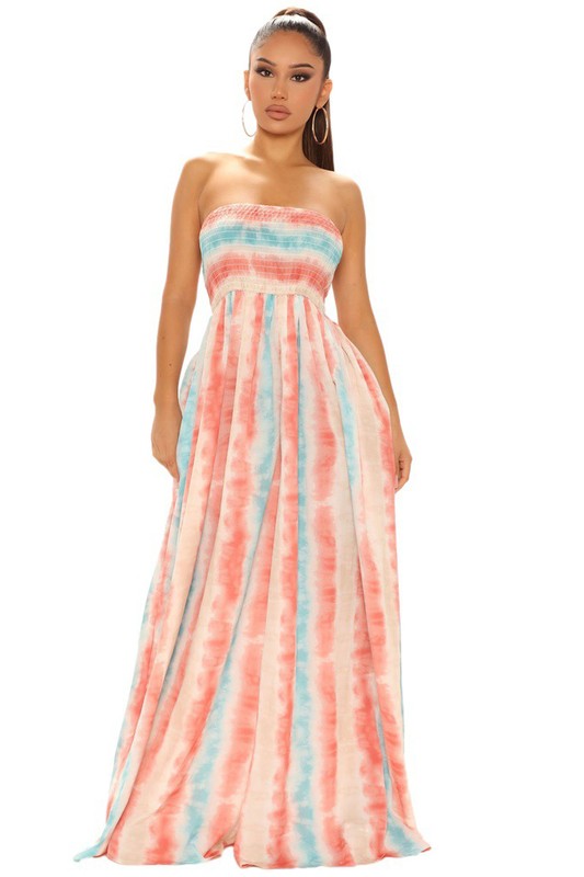 Women Long Colorful Maxi Dress