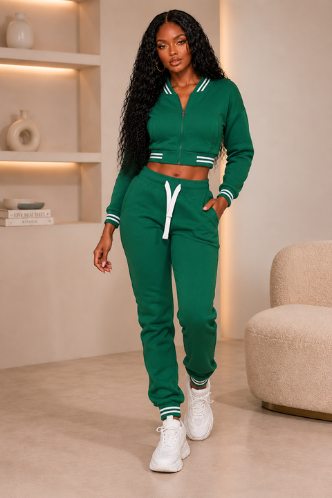 Lady's Varsity Fleece Set