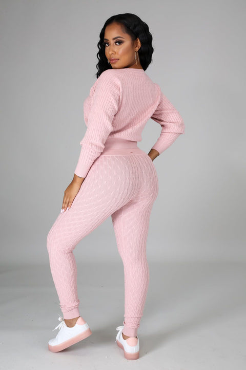 Knit Sweater & Leggings Set