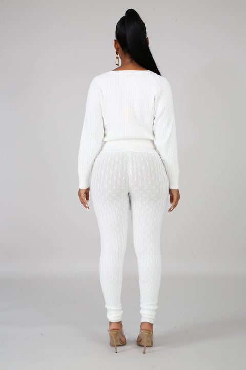 Knit Sweater & Leggings Set