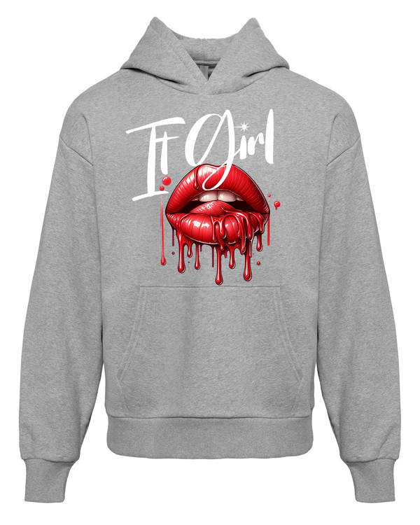 It Girl Heavyweight Pullover Hooded Sweatshirt