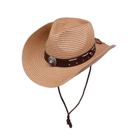 Cowboy PU Trim Hat