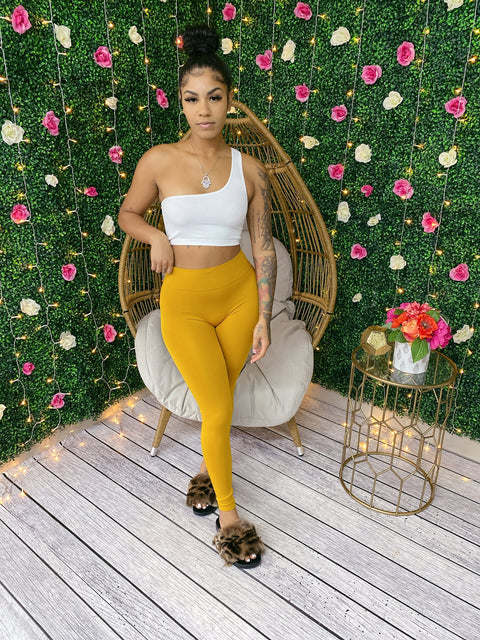 Solid Leggings