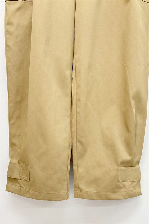 Trench Style Belted Jumpsuit
