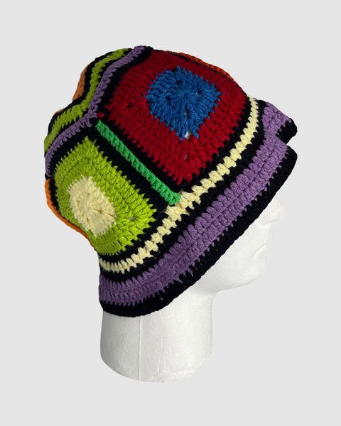 Knit Crochet Hat