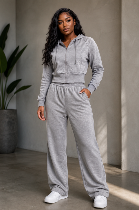 Hoodie Jacket & Pants Set