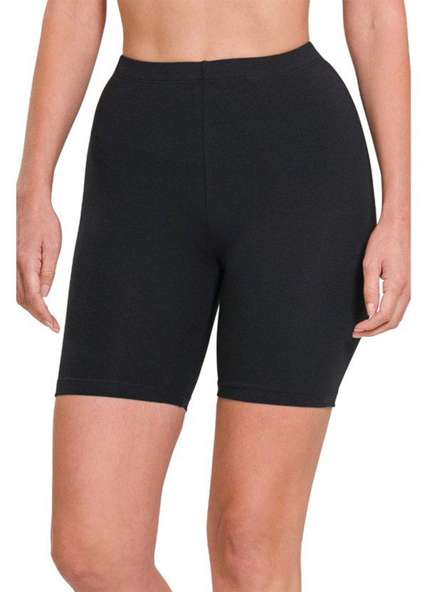 Premium Cotton Biker Shorts