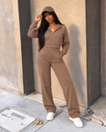 Kangaroo Pocket Hoodie Jacket & Pants Set